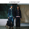 a minimal club复古重磅【原牛】撞色字母印花牛仔夹克街头AM59DC01 商品缩略图1