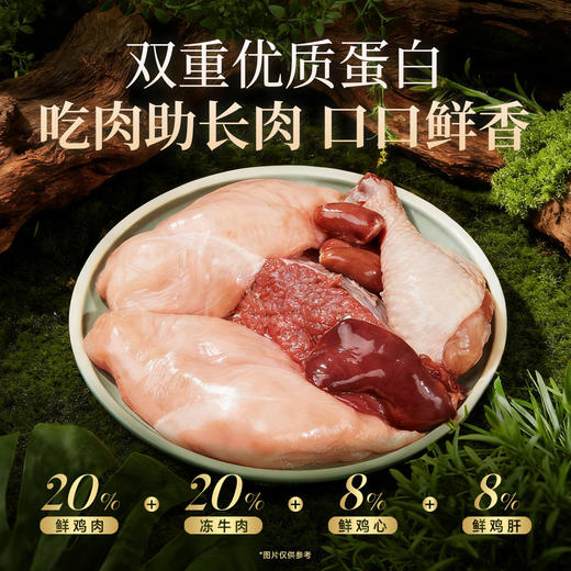 【新品】【虾油羊奶鲜肉犬粮】宽福 鸡肉 牛肉双重肉源 蛋黄粉 磷虾油 鱼油 卵磷脂 帮助狗狗毛发靓丽 双重护力关节 多重果蔬 营养均衡 商品图1
