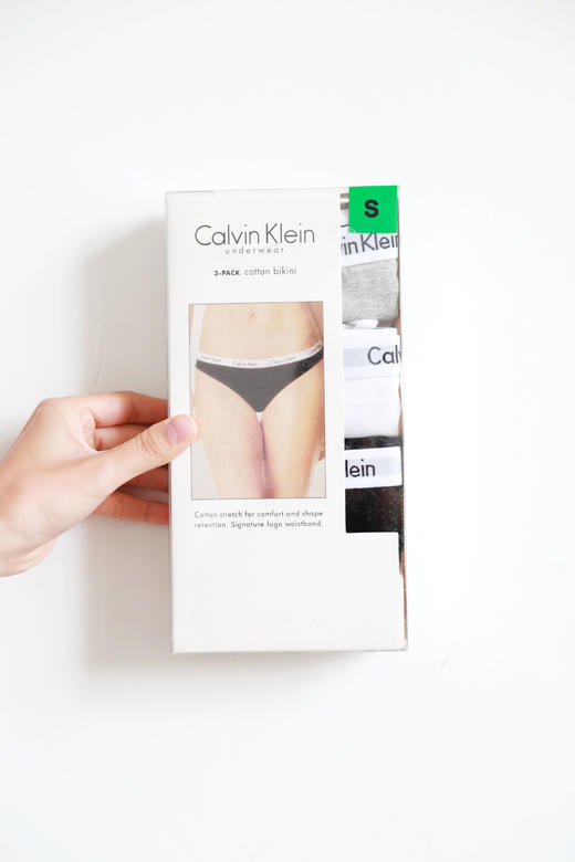 比基尼内内，性感不止一面。一盒三条高腰引力带提花内裤C102258 商品图11