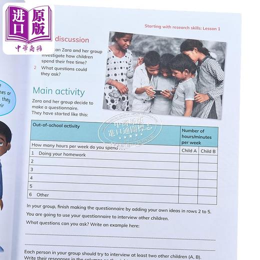 【中商原版】剑桥小学全球视野学生技能手册4 含1年电子资源 Cambridge Primary Global Perspectives Learners Skills Book 4 商品图3