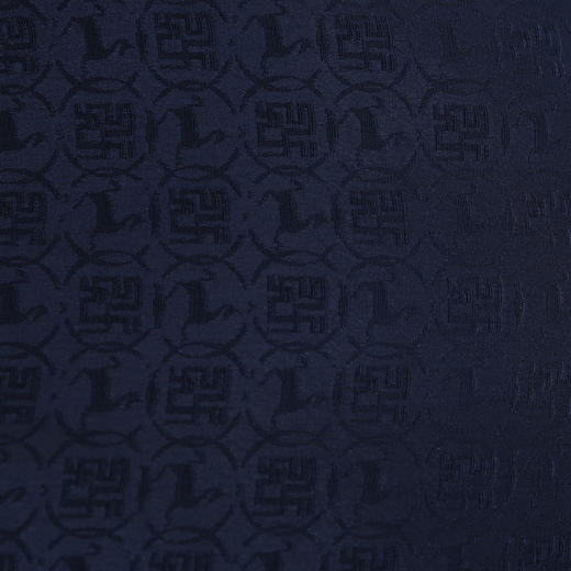 【福天华】高档寿服男棉套“一路万福”（咖色，藏蓝色）百年工艺传统寿衣 商品图8