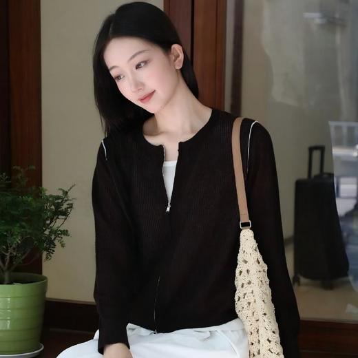 SUSX设计师款双拉链羊毛开衫（下单3-7天发货） 商品图4