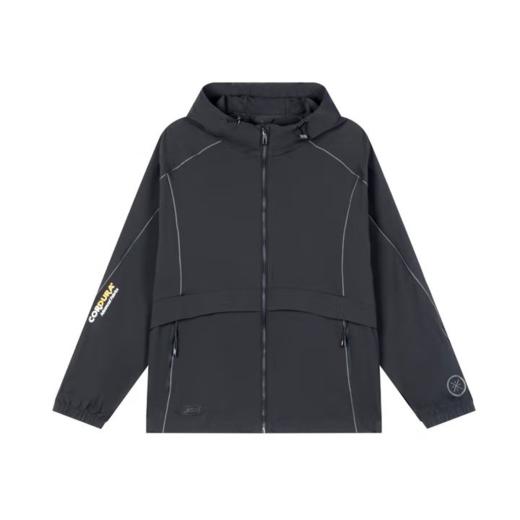 李宁男子2025春秋休闲连帽运动夹克外套AFDV209-7 商品图0