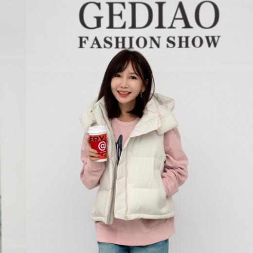 女式无袖轻薄羽绒马甲1028基地直邮 商品图1