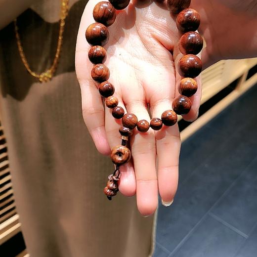 海南黄花梨单圈罗汉珠器悟雅玩 商品图0