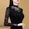 KQL 405H3337蕾丝打底衫时髦时尚洋气遮肚显瘦上衣 商品缩略图3