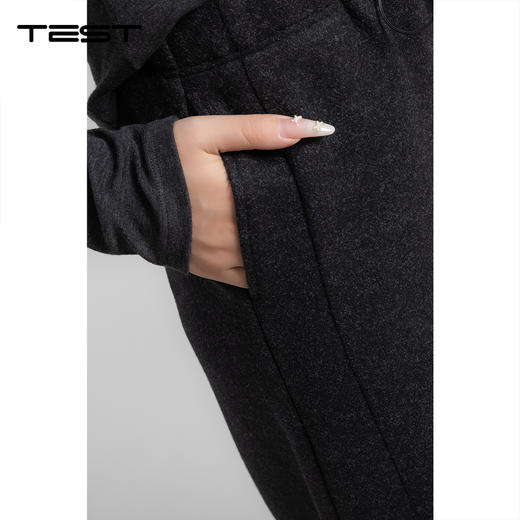 冬上新九分版型利落日常出街随性又时髦休闲裤3254010 商品图4