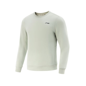 李宁男子2025秋季套头吸汗运动上衣健身卫衣AWDV501-7