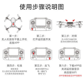 凯乐斯（KAILESI）E88黑带屏遥控双摄无人机航拍遥控飞机四轴飞行器儿童生日礼物 商品图1