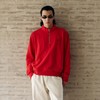 oneup半拉链立领宽松卫衣（男女同款） 商品缩略图0
