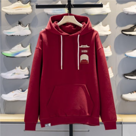 李宁男子2025秋季男女同款故宫联名套头连帽运动上衣健身卫衣AWDV839-1