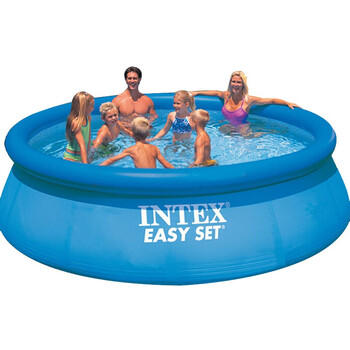 INTEX碟形水池 充气圆形户外大家庭儿童玩具戏水泳池 244*76cm 28110 商品图4