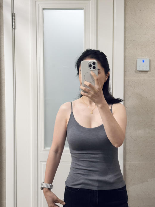 25秋冬-裸感舒适 二合一“隐形BRA”打底吊带背心【包邮+三天无理由退换】 商品图9