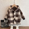39.9元秒！🔥【喜林贝尔 连帽格子外套】暖到心坎里👋🏻内里加绒，非常柔软保暖又厚实⚡️ 无惧寒冷持续保暖 减少热量流失 商品缩略图2