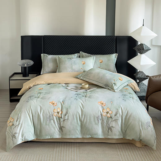 【企业】南方生活 全棉长绒棉数码印花四件套 商品图0