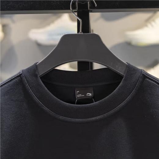 李宁男子2025秋季套头运动上衣健身卫衣AWDV567-4 商品图3