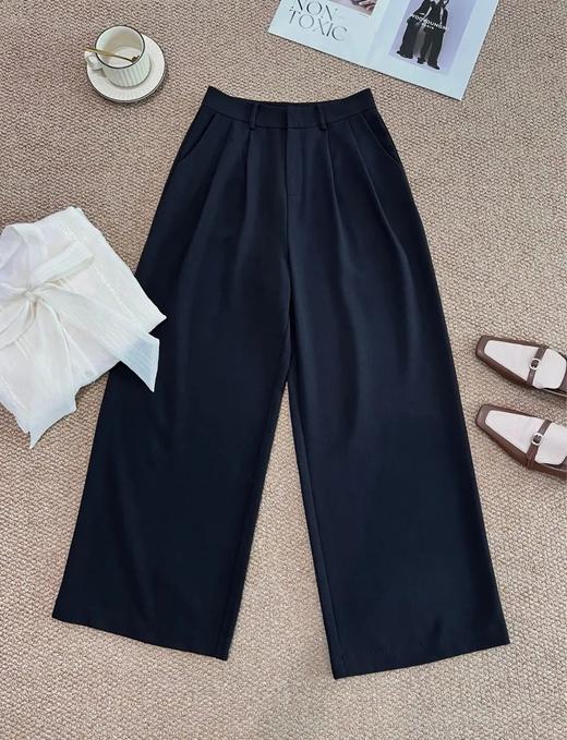 74K20334#主理人梅姐同款休闲直筒长裤 商品图2