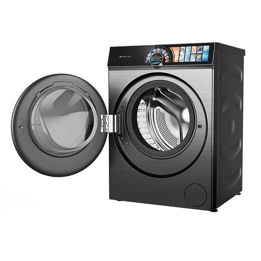 GREE格力臻柔滚筒洗烘一体机 10kg 超快洗烘 至臻柔护 XQG100-DWD1401Fa1（珍珠黑） 商品图4