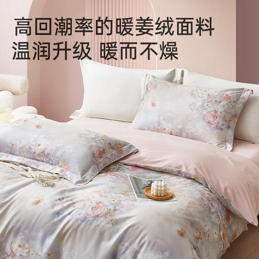 暖姜绒抗菌磨毛四件套(茹茵) 商品图4