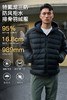 录士LUSHISI御寒主题保暖宽松连帽户外防风三防95绒排骨羽绒服 商品缩略图5