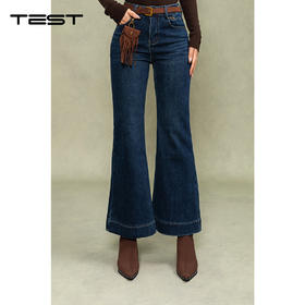 冬上新时尚轻松打造摩登高级感微喇牛仔裤3254038