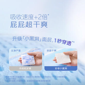 好奇（Huggies）金装拉拉裤XXL74(15kg以上)尿不湿【速干不易红】 商品图5