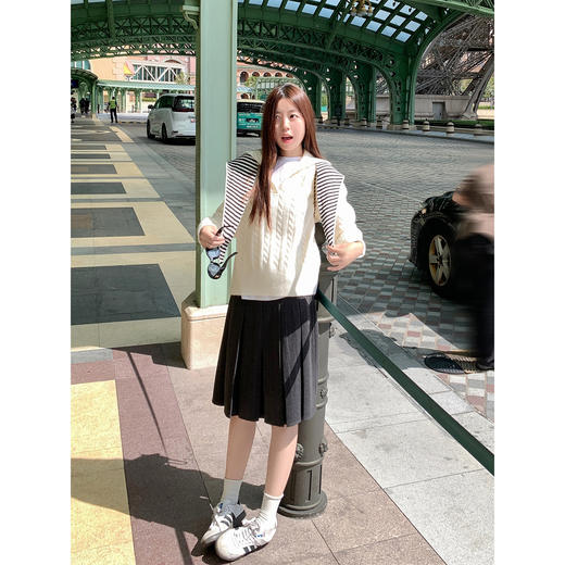 <曾小咸推荐>2.23现货秒杀 ！微信超特价！2色韩系翻领毛衣 日常159.99 立减70 秒杀89.99！！ 商品图4