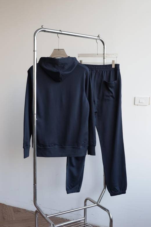B.B.R小盾牌25秋 丝光斜纹 连帽套头卫衣卫裤套装 WY927 WK832 商品图3