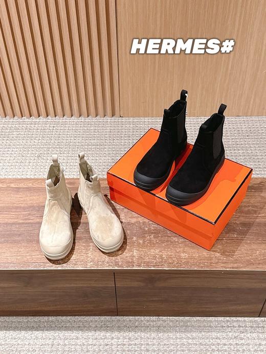 爱马仕 冬新款切尔西短靴及踝靴（DBG） 商品图1