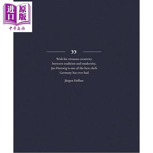 预售 【中商原版】【德国英文版】米其林三星系列 Jan餐厅 Jan Hartwig主厨著 获奖食谱 高级料理 JAN 德语原版 商品图1