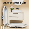 日康（rikang）婴儿洗澡盆折叠盆电子感温浴盆+浴网  X1034-3 雾蓝 商品缩略图1