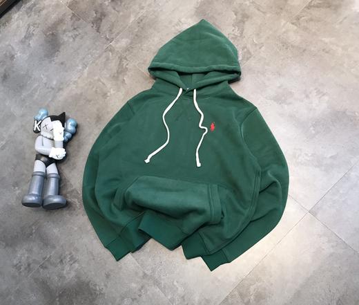 冬季加绒拉夫秋冬季男女款小马刺绣加绒连帽卫衣 ks 333351 商品图3