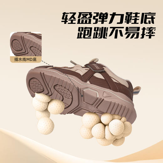 【新品】泰兰尼斯小童段冬款舒适加绒时尚保暖运动鞋T01X5D8445 商品图2