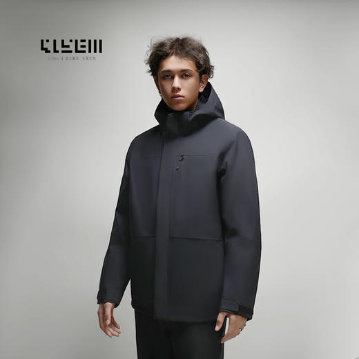 4158m 极域·泰坦Pro三合一派克鹅绒服 商品图0