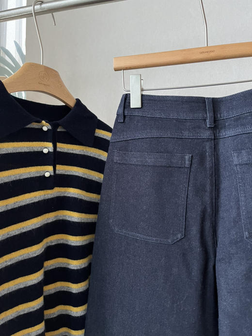 【原色牛仔】噢蜜ooomeooo时髦加绒气球裤 商品图7