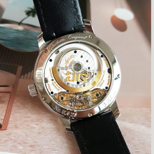 【95新】Glashütte Original 格拉苏蒂90-02-31-14-05原创自动机械机芯月相显示PANOMATICLUNAR XL月相腕表系列42MM（男款）18K白金200925TJ05 商品图6