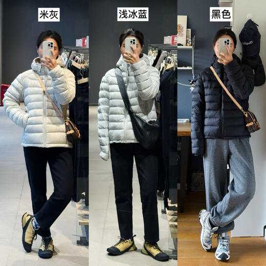 25鸟家-排骨款轻便保暖连帽羽绒服外套【包邮/清仓不退换。 商品图3