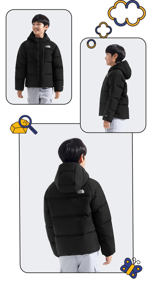 北面  25年秋冬  羽绒服  88TX 商品图8