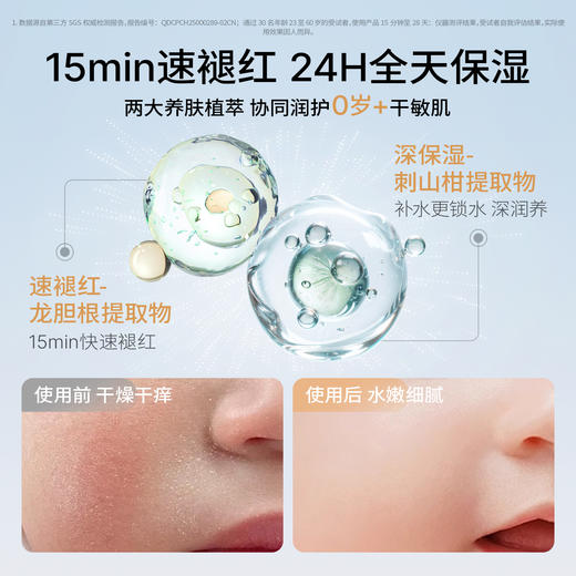 *【蓝胖子特护面霜】海龟爸爸婴童特护舒润精华霜~国际AI靶点屏障科技，4周击退敏感肌 商品图3