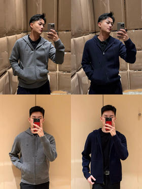 1020-1 渠道圆正 BBR密织压缩羊绒 针织大外套 保暖抵得上薄羽绒 老朱L合适