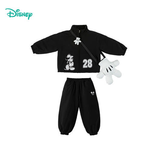 迪士尼新品秋冬夹棉套装男童套装 商品图7