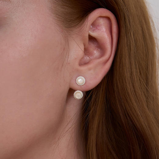 ARSIS｜流光系列 珠光两戴耳钉 商品图4