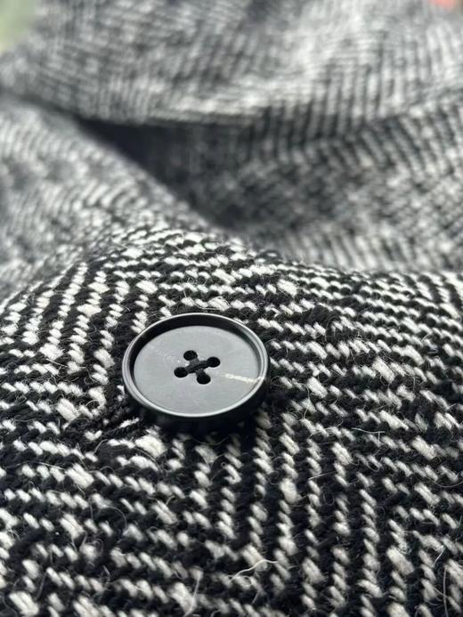 现货秒发~人字纹羊毛大衣 商品图5