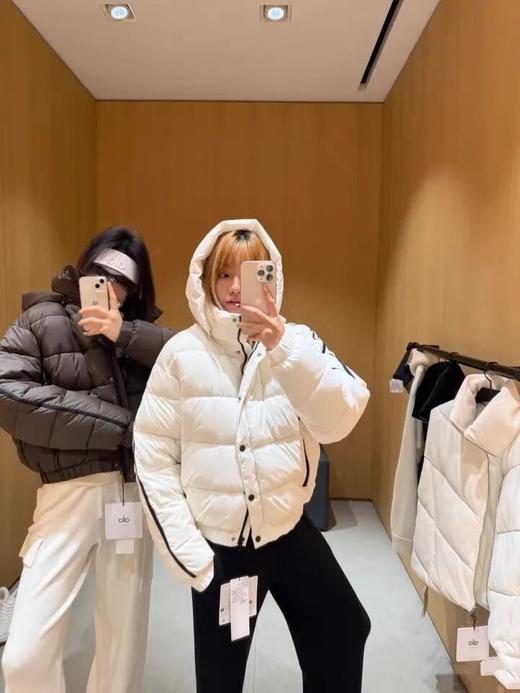 alo冬季羽绒棉短款辣妹滑雪冬季运动健身羽绒棉服 商品图1
