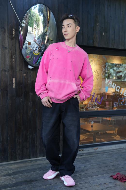 W532564309潮流破洞圆领卫衣 商品图3