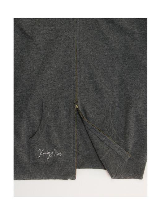 Kaiy Xiao 航海魔法师系列 书院羊绒连帽开衫 商品图6