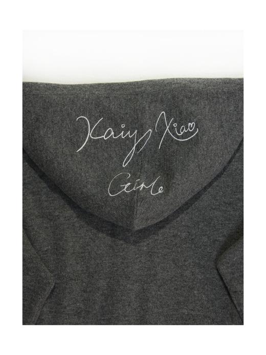 Kaiy Xiao 航海魔法师系列 书院羊绒连帽开衫 商品图5