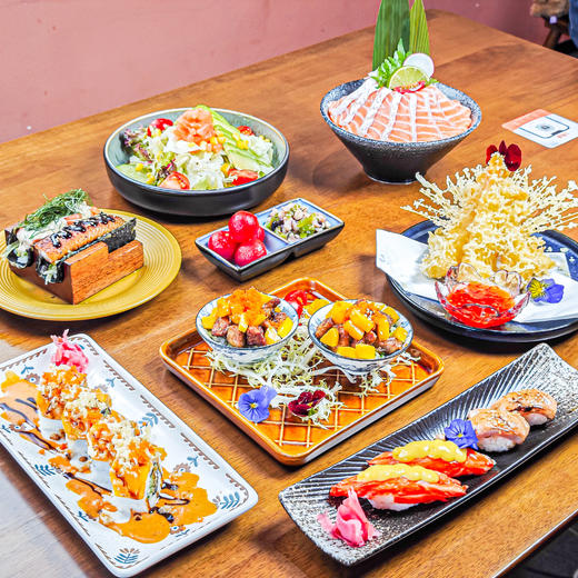 【吃断】寿司料理宝藏店上新！喜乐屋招牌寿司+鳗鱼饭双人套餐128元，限前100份 商品图3