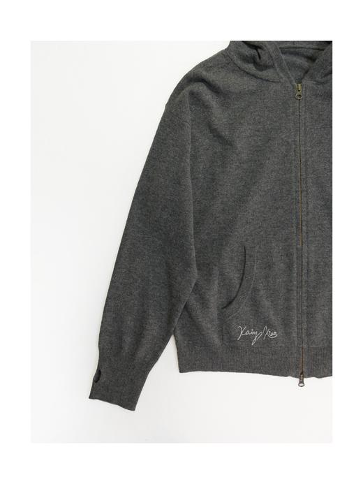 Kaiy Xiao 航海魔法师系列 书院羊绒连帽开衫 商品图7