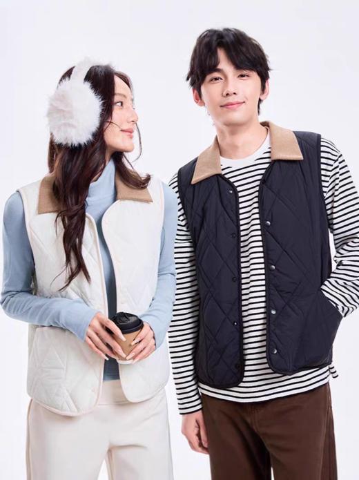 空气夹层绵羊毛马甲/外套｜保暖舒适，时髦百搭，柔软亲肤【下单5天发货】 商品图1